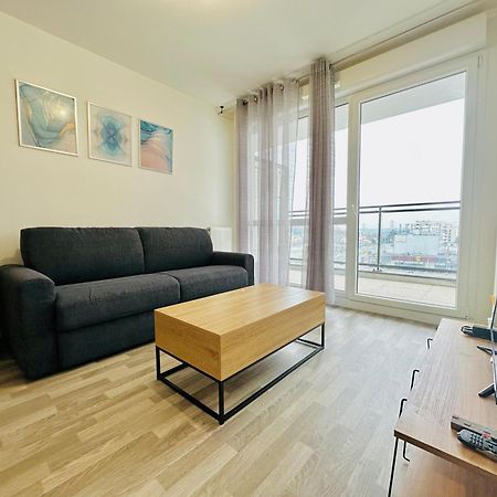 Agreable 2 Pieces Avec Balcon Et Parking Transports By Immo Kit Bnb Sarcelles Buitenkant foto